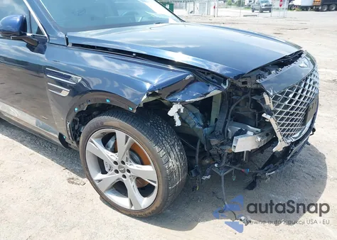 2022 Genesis Gv80 2.5T Awd из США, поврежденный, VIN KMUHBDSB2NU101265